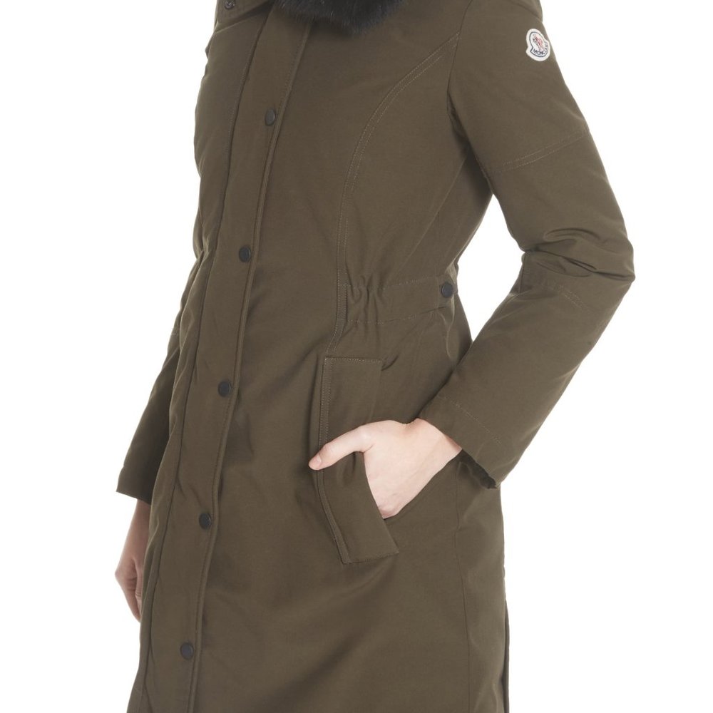 Moncler JASEUR GIUBBOTTO JASEUR JACKET SIZE 4 WOMEN(US L, FR--44, ITALY-48)